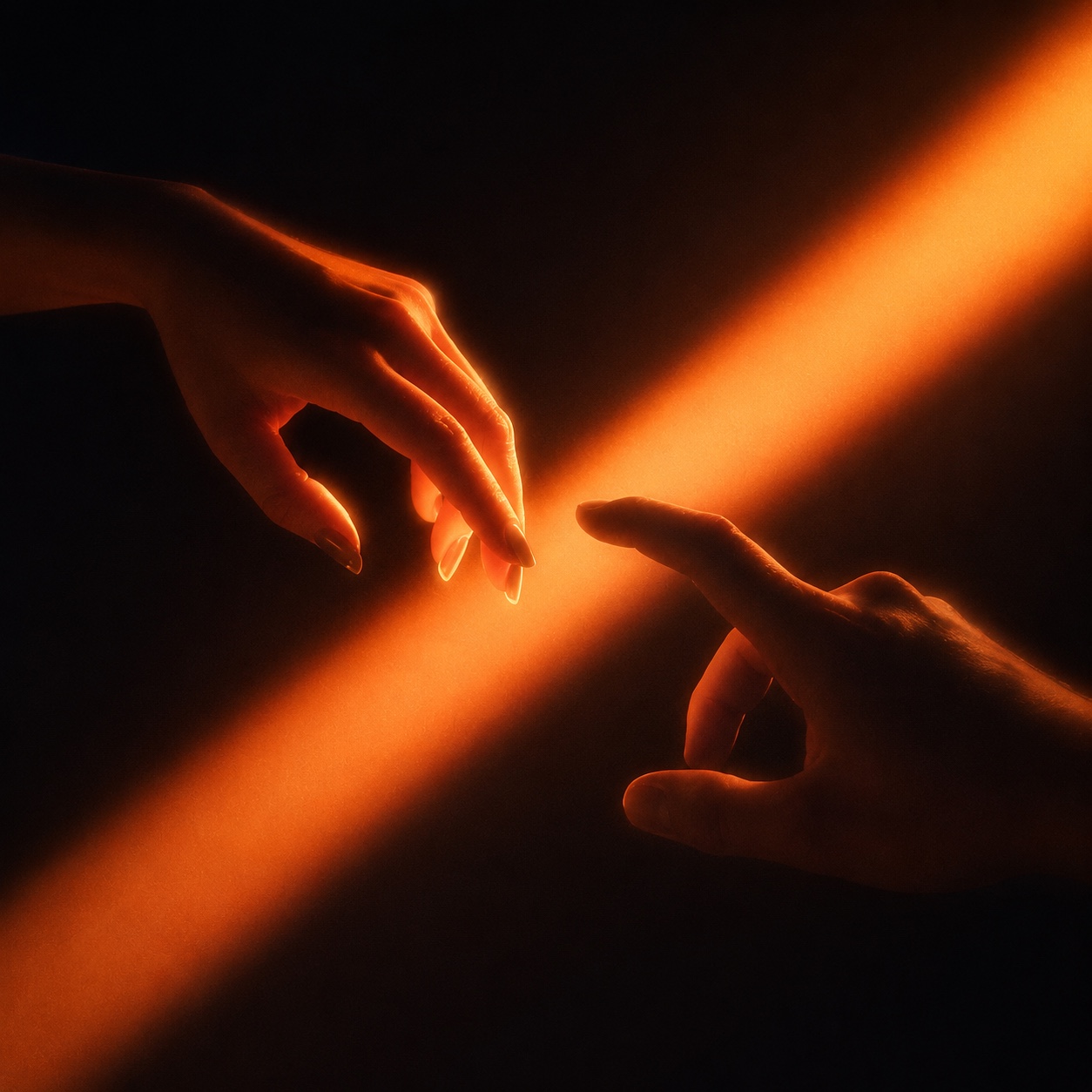 Two Hands, One Beam